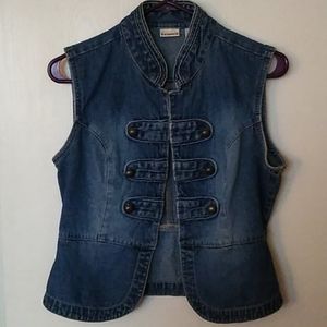 No Boundaries Denim Vest